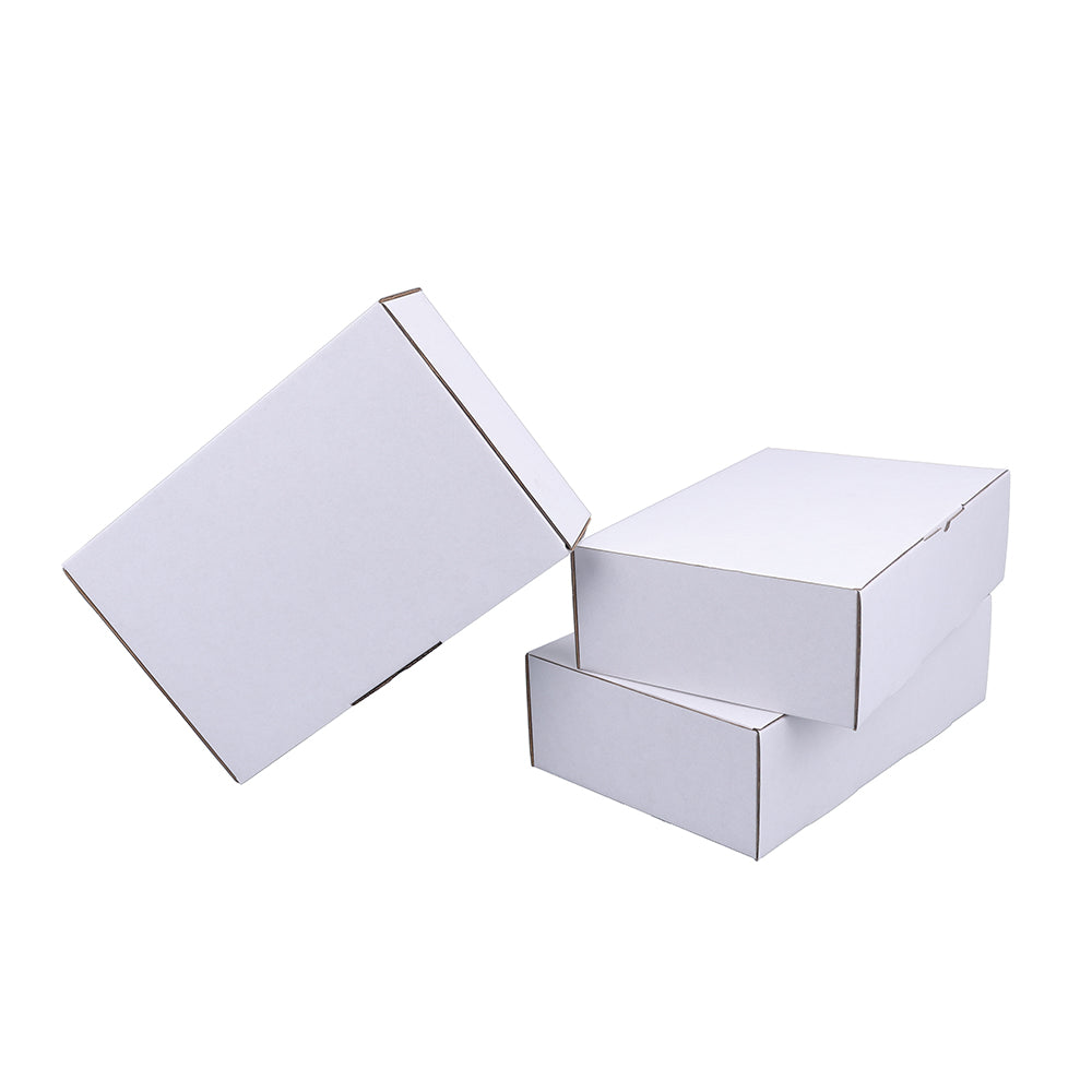 280 x 180 x 80mm Die cut White Mailing Box B252