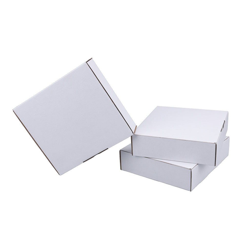 200 x 180 x 50mm Die cut White Mailing Box B248