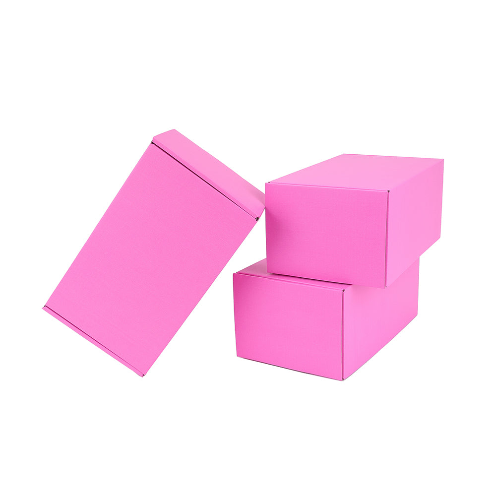 270 x 160 x 120mm Premium Tuck Full Hot Pink Mailing Box B264