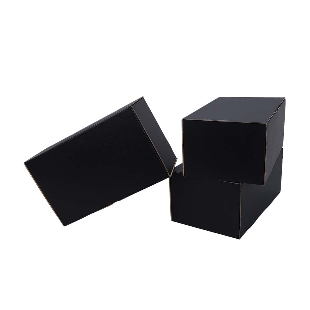 270 x 160 x 120mm Die-cut Black Mailing Box B164