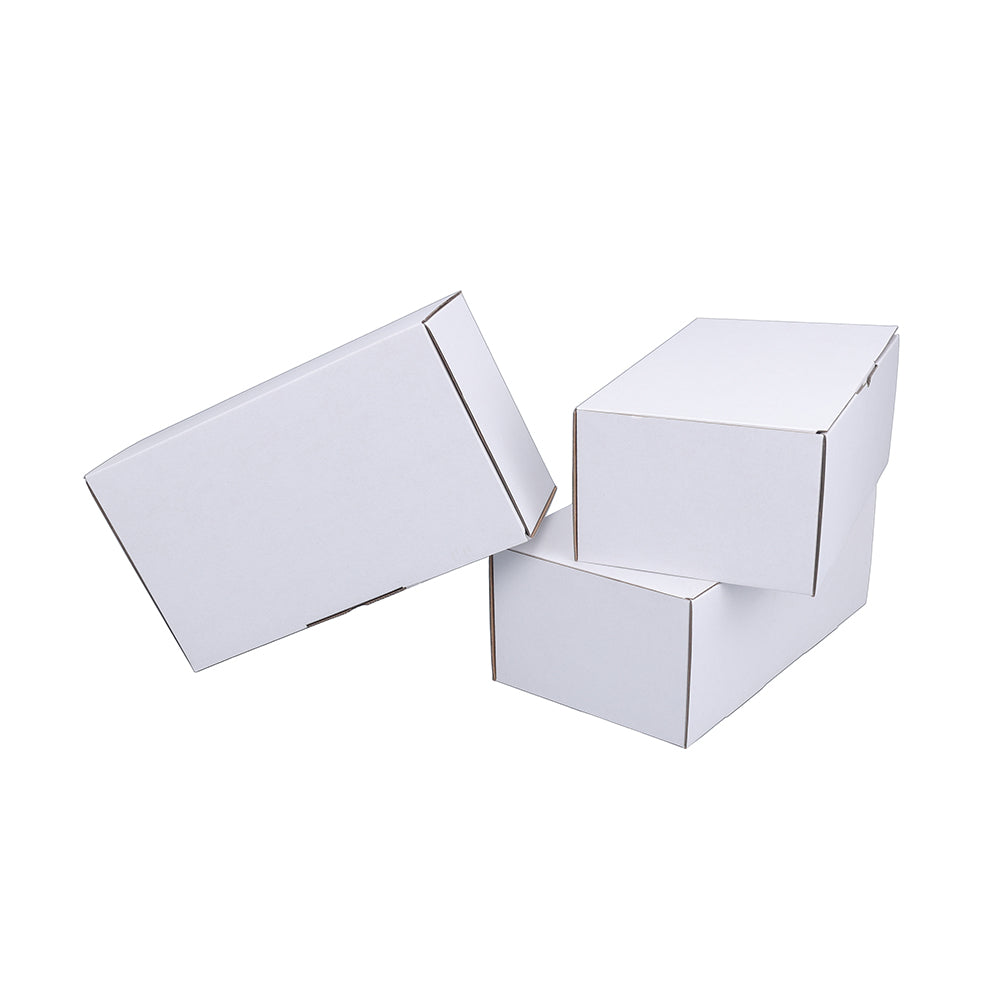 265 x 150 x 100mm Die cut White Mailing Box B97