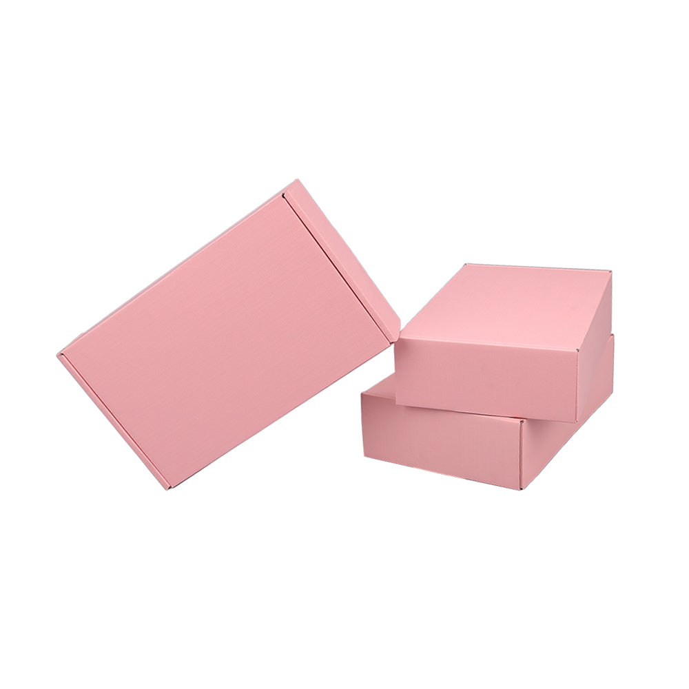 240 x 150 x 60mm Premium Tuck Full Rose Pink Mailing Box B358