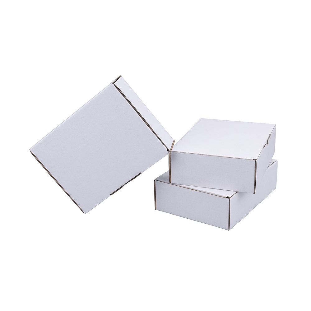 155 x 115 x 45mm Die-cut White Mailing Box B246