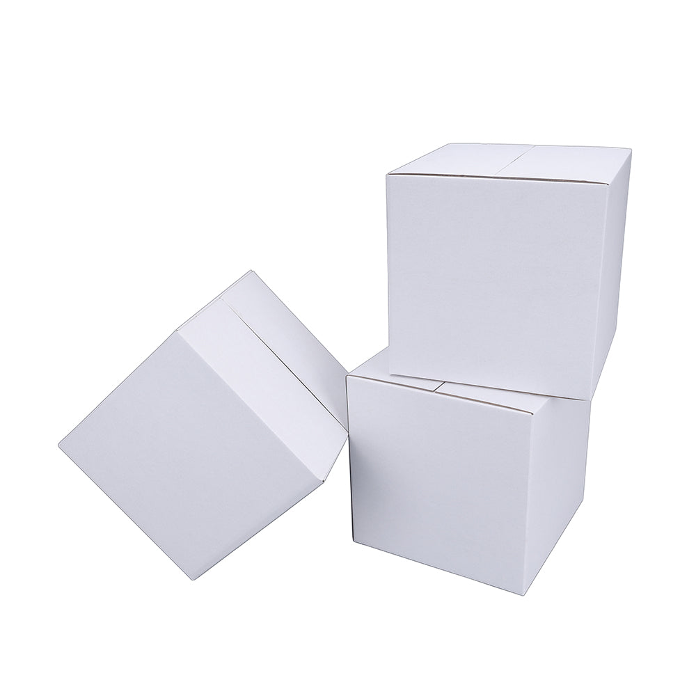200 x 200 x 200mm Regular Slotted Mailing Box White B7