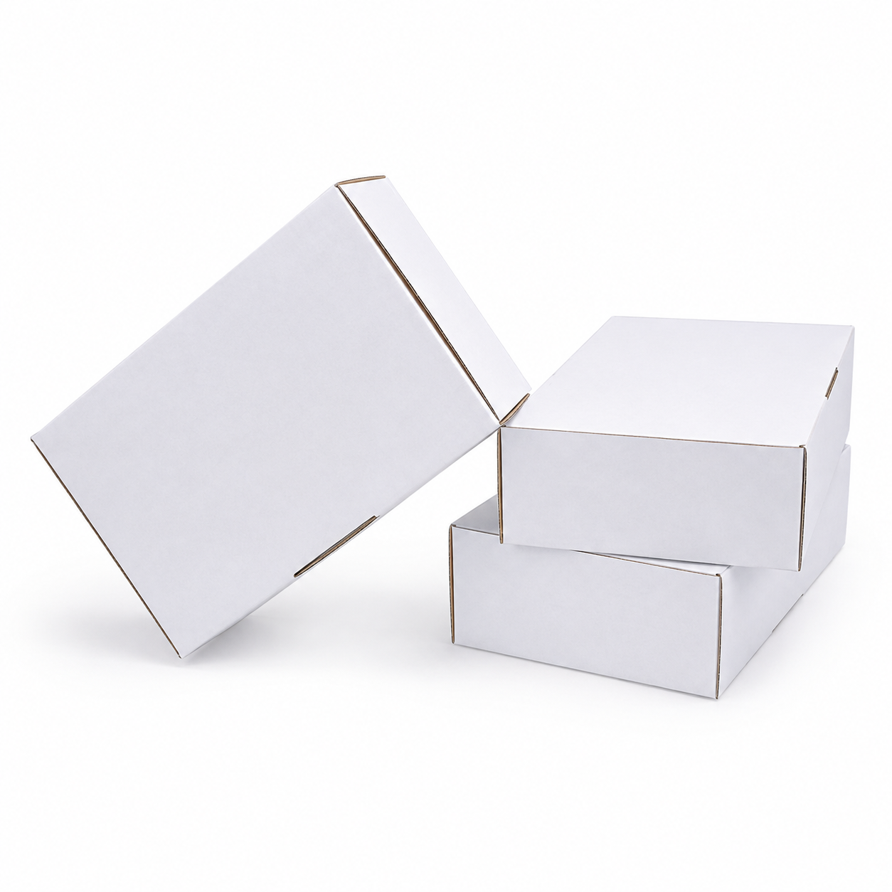 315 x 225 x 95mm A4 Die cut White Mailing Box B545