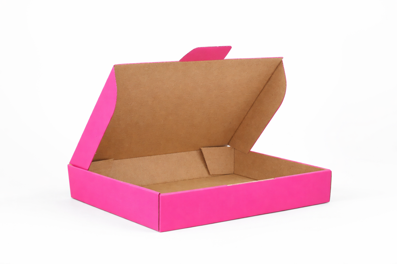 220 x 145 x 35mm Die cut Hot Pink Postal Box B74