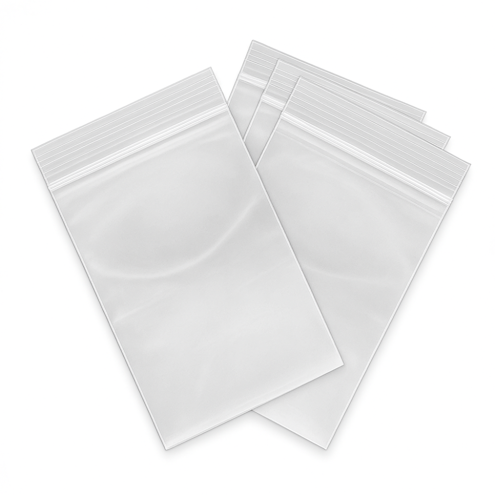 Clear Resealable Zip Seal Lock Bags