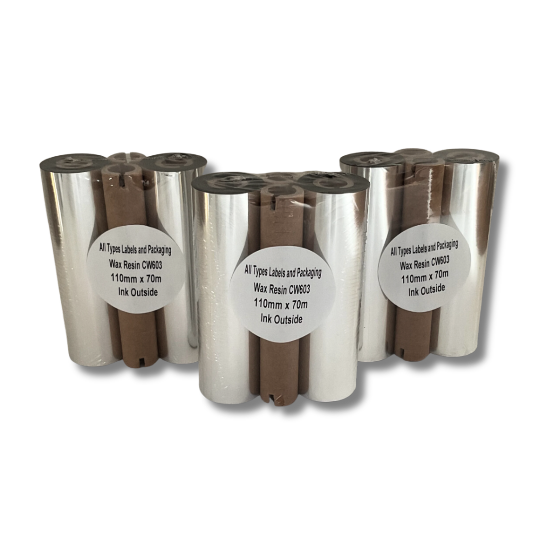 Thermal Printing Ribbon - 110mm x 70m x2