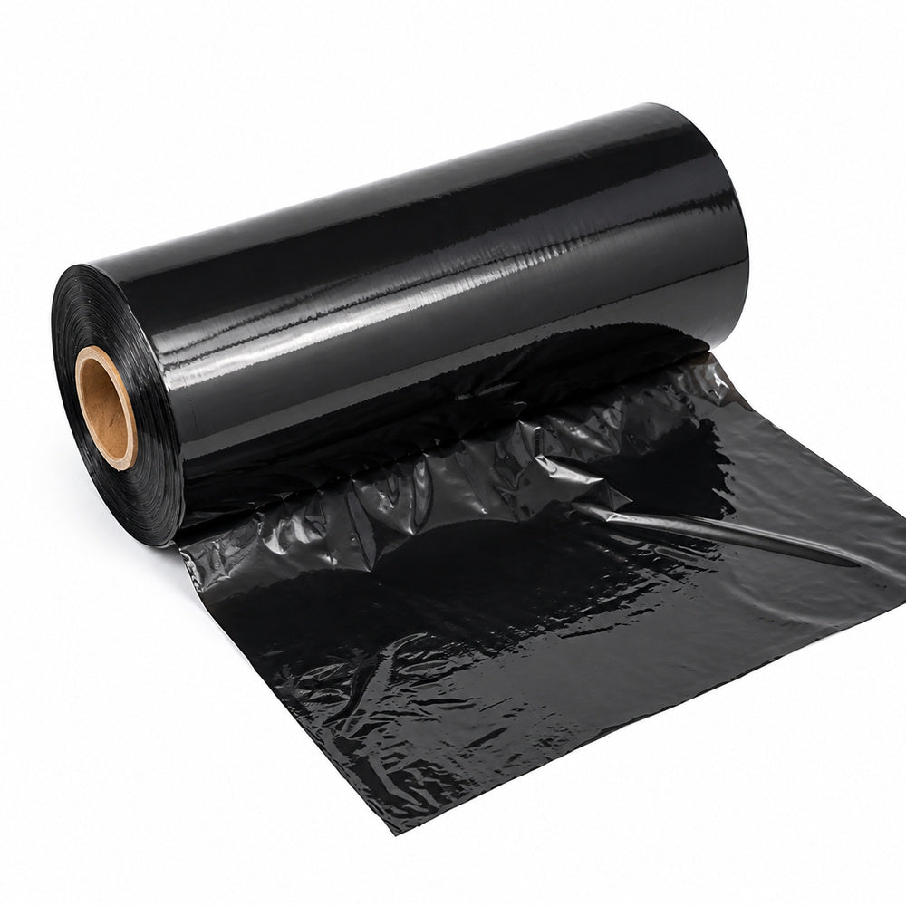 Machine Stretch Film 500mm x 1418M 23U Black Pallet Wrap