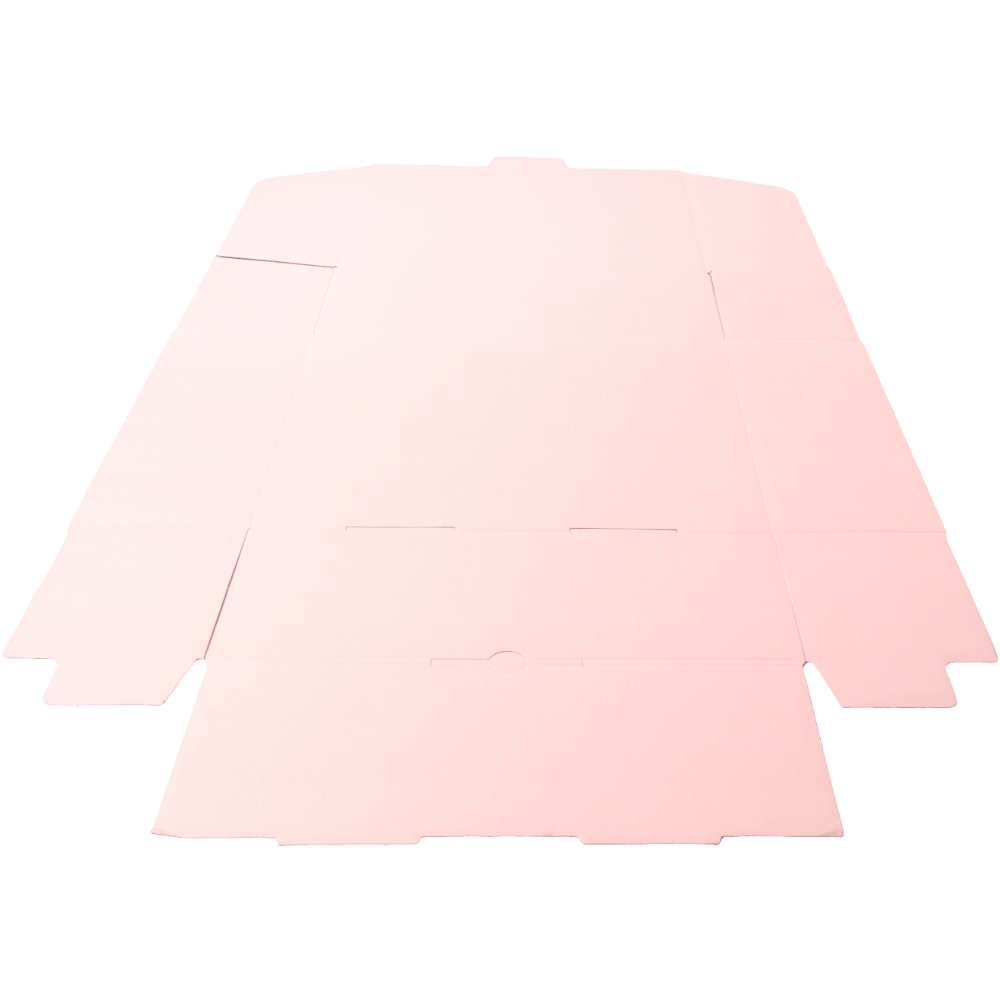 310 x 230 x 105mm A4 Die cut Full Rose Pink Mailing Box B24