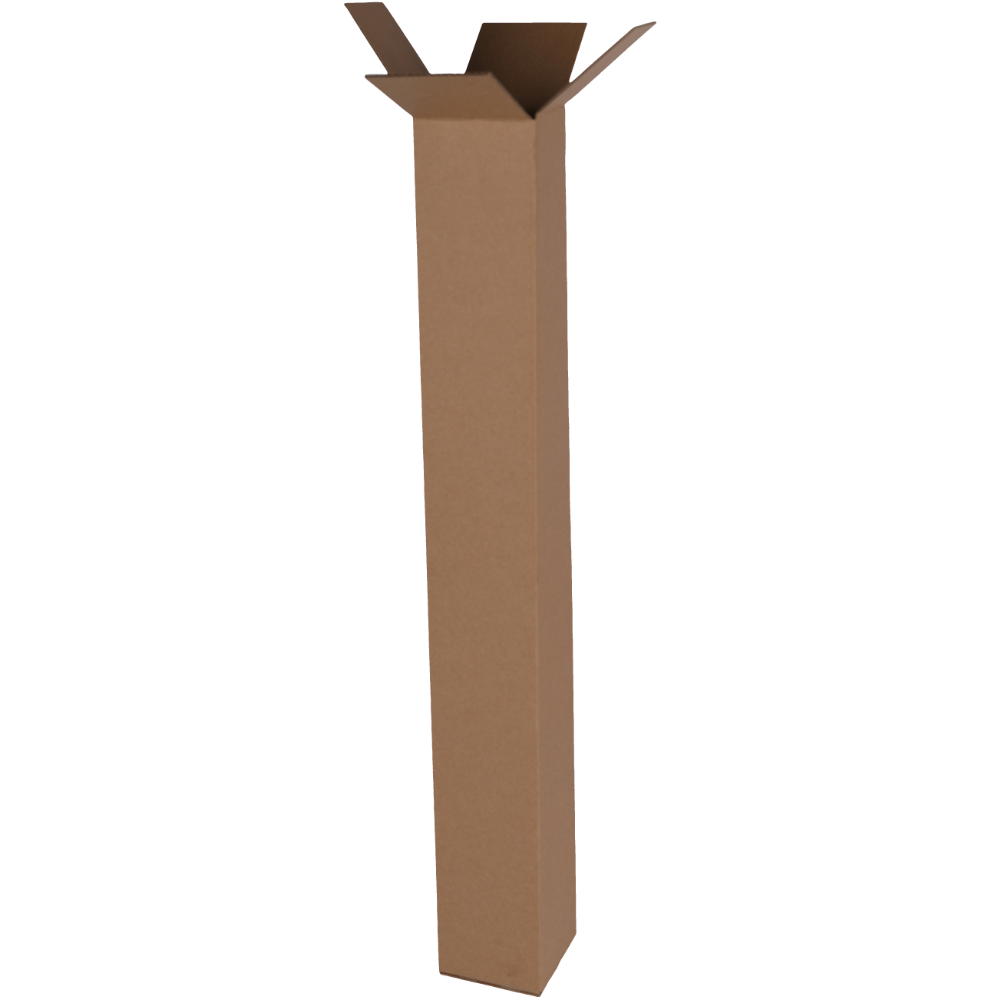 Long Brown Mailing Box 80 x 80 x 610mm Tube Replacement B31