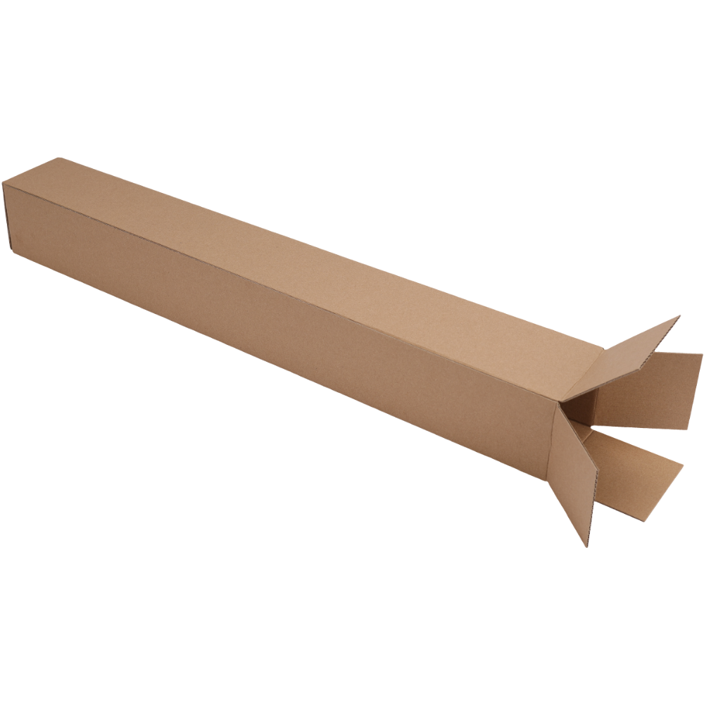 Long Brown Mailing Box 80 x 80 x 610mm Tube Replacement B31