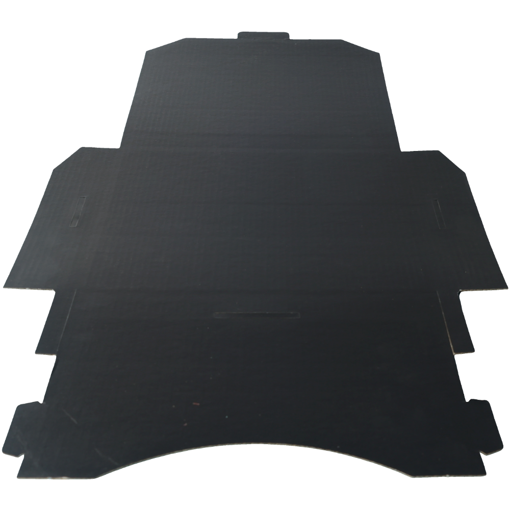 220 x 160 x 16mm Black Superflat Letter Gauge Mailer B278