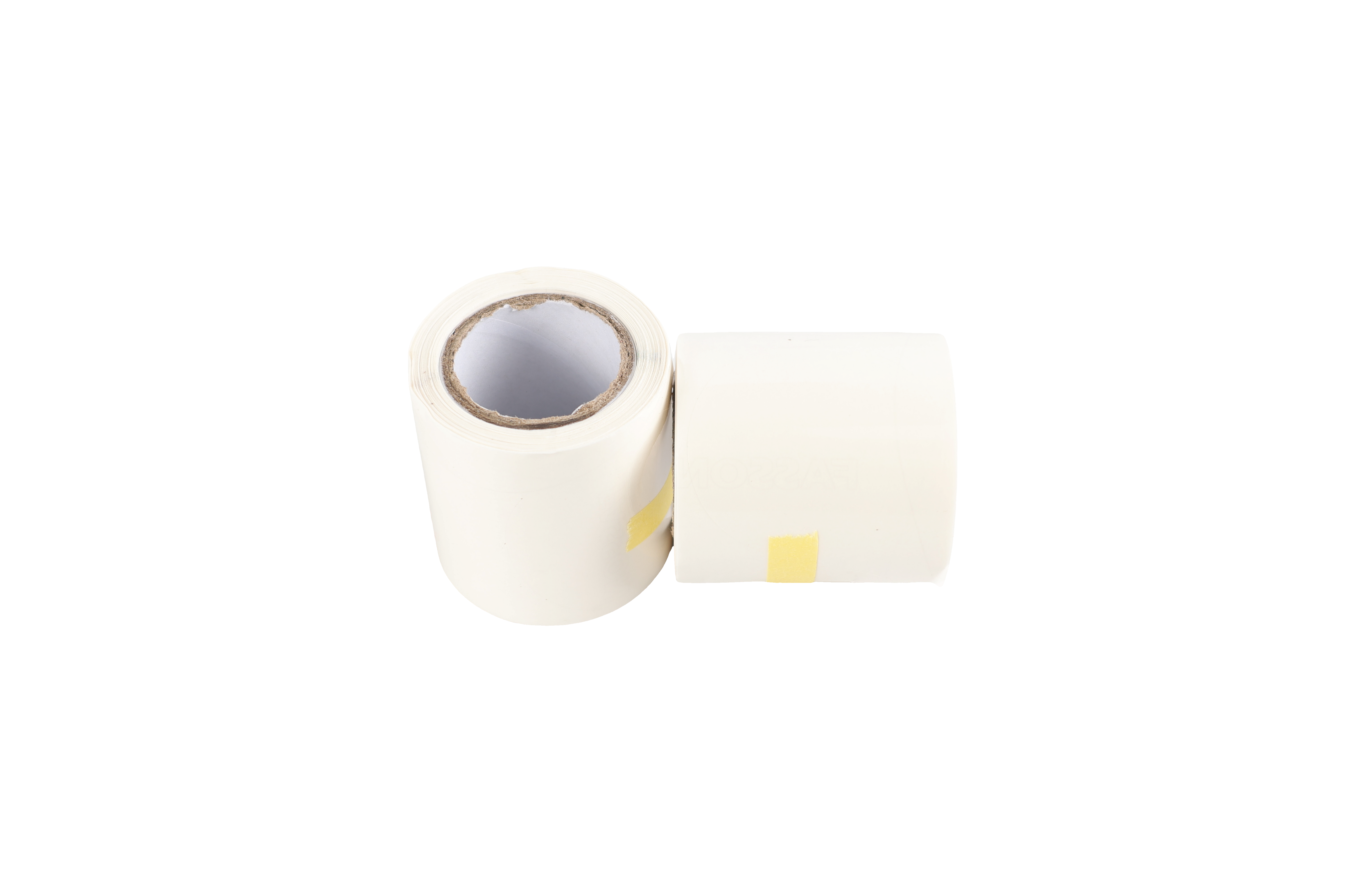 150pcs Clear Round Ribbon Label 50x50mm A244