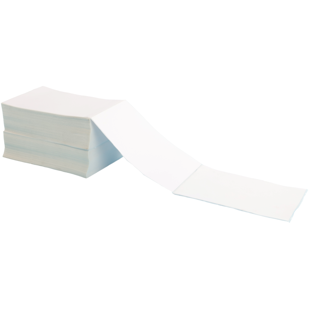 Fanfold Thermal Labels A6 100mm x 150mm 1000 Labels Starter Pack