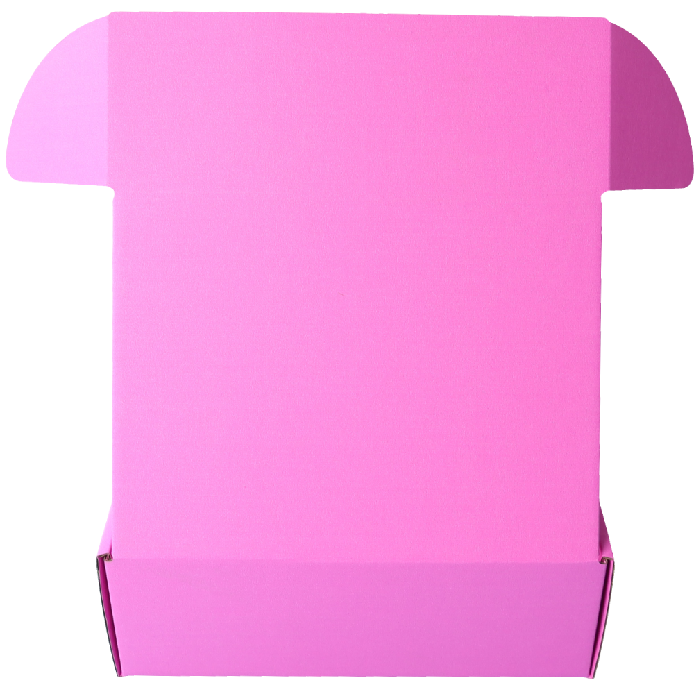 220 x 160 x 77mm A5 Premium Tuck Full Hot Pink Mailing Box B262