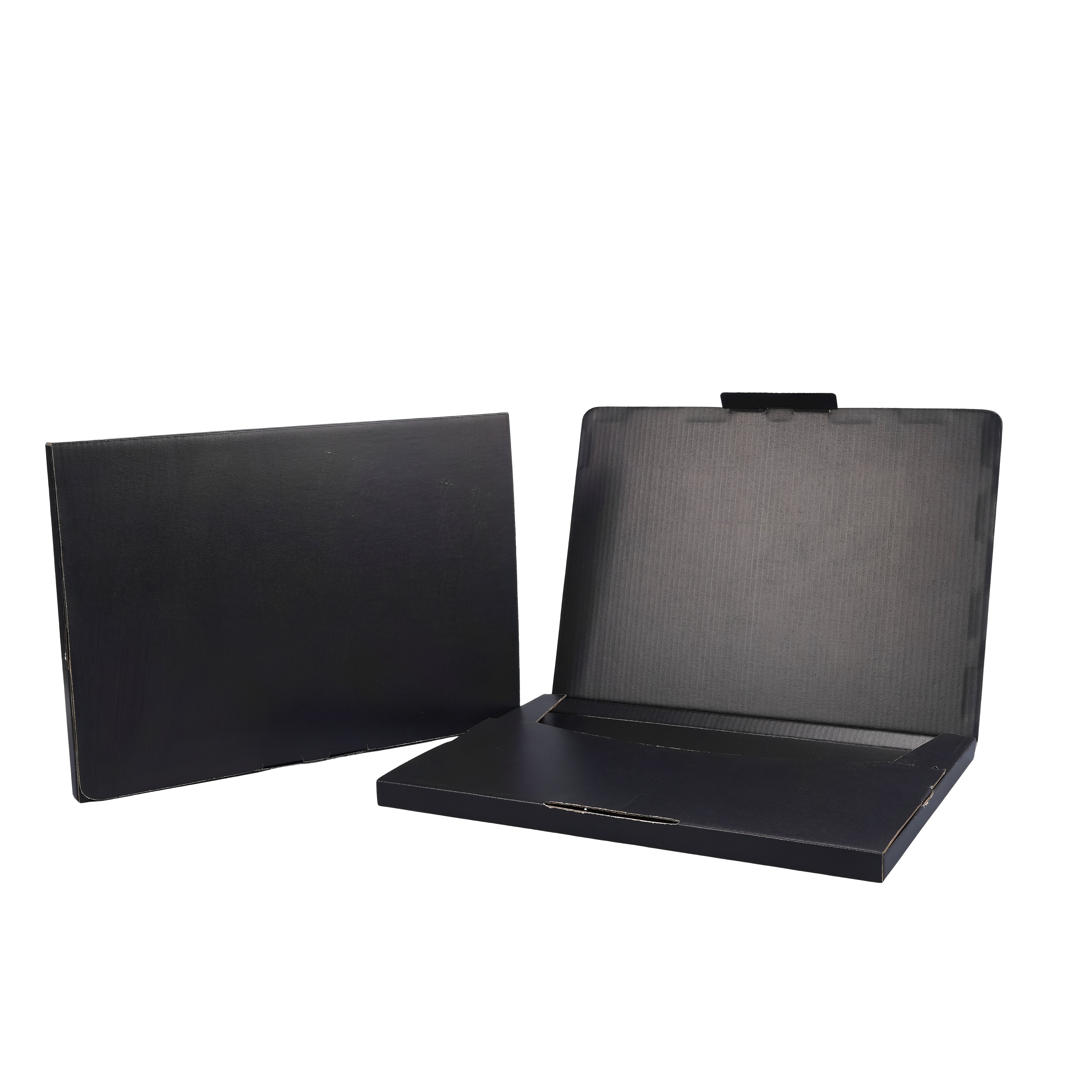 310 x 220 x 16mm A4 Superflat Black Postal Box B279