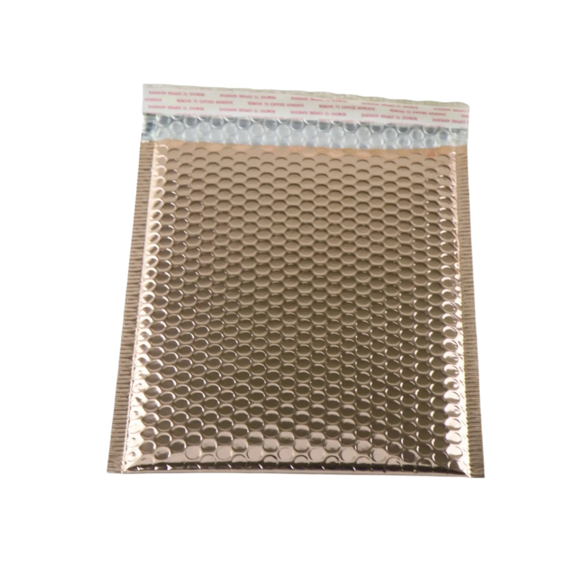 Premium Metallic Bubble Mailer 01 160 x 230mm Dawn Rose Gold