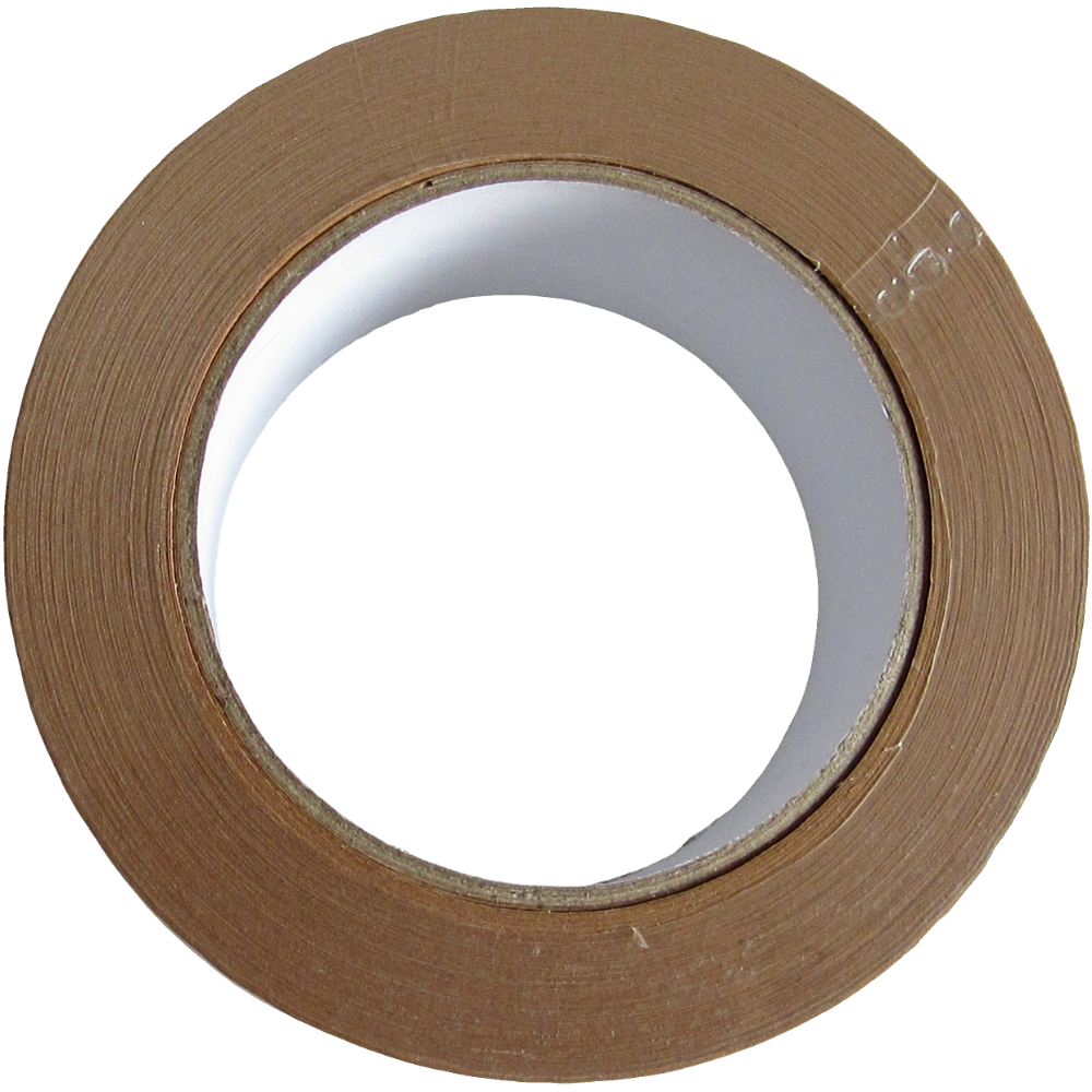Water Activated Kraft Paper Tape 70mm X 184m 130u x 6Rolls