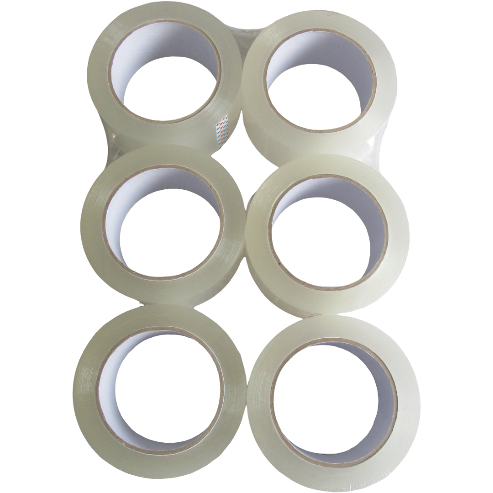 Adhesive Clear Packaging Tape 72mm x 75m A135