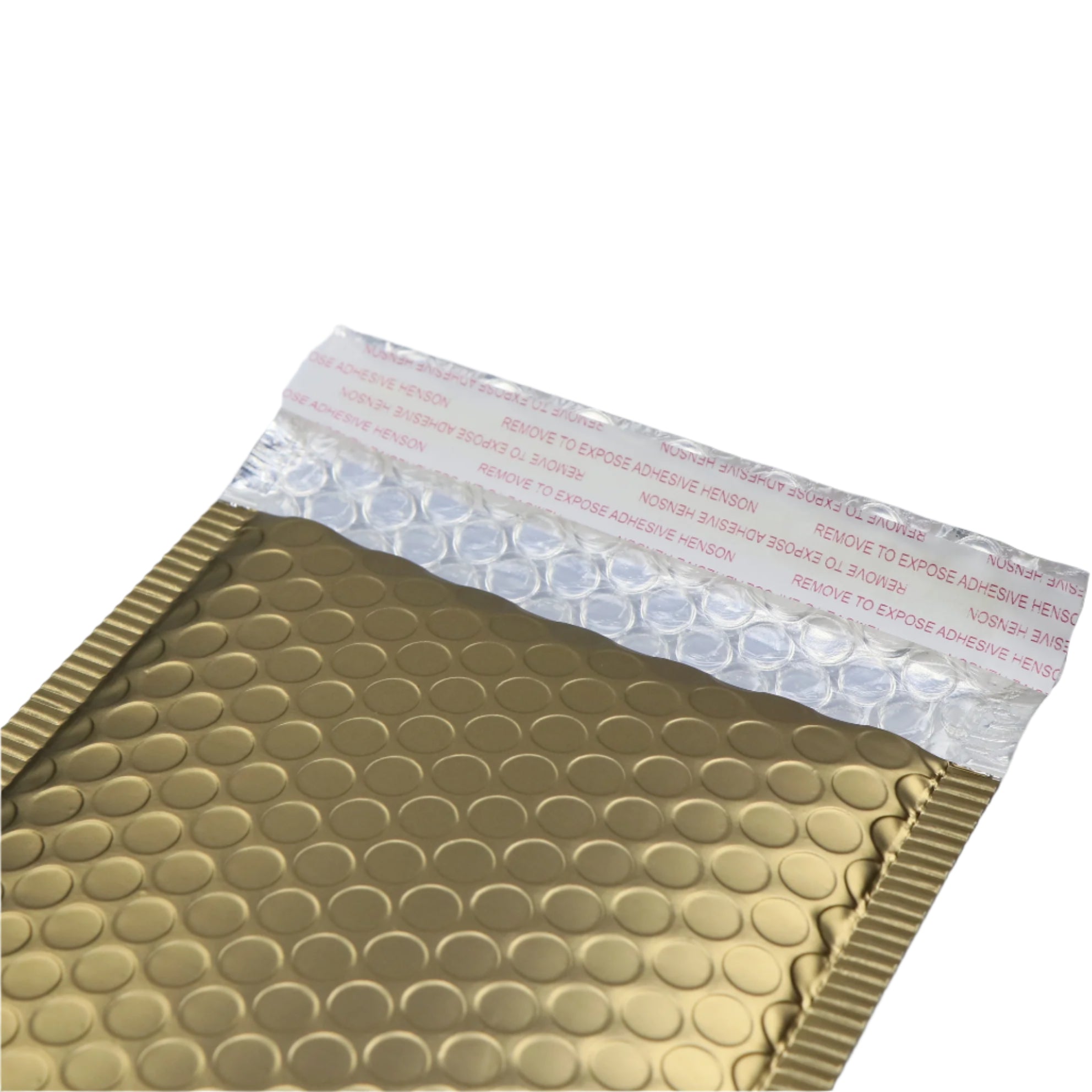 Premium Metallic Bubble Mailer 02 210 x 290mm Aurora Gold