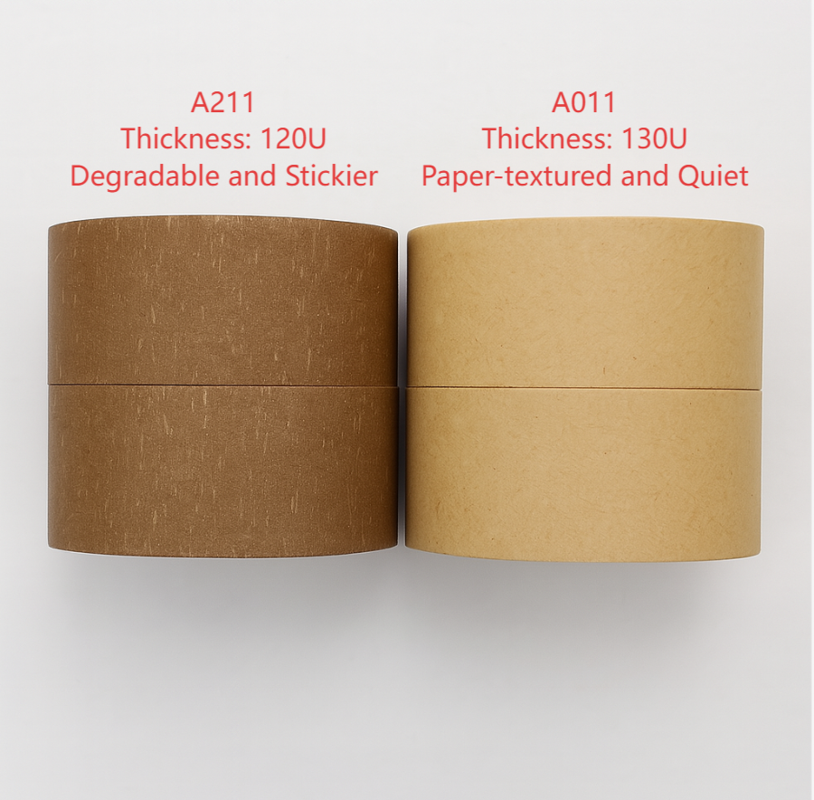 Degradable Kraft Packing Tape 48mm x 50m 120u 16 Pack