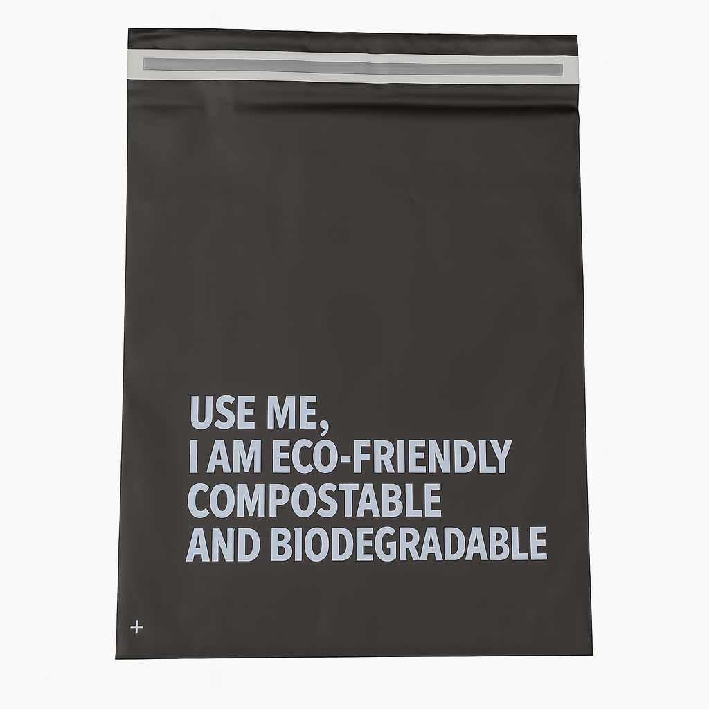 100% Compostable Courier Bag 03 310mm x 405mm