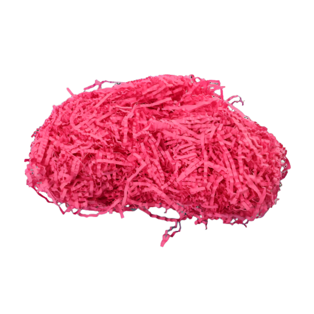 Hot Pink Shredded Paper Shreds Filler 1KG A247