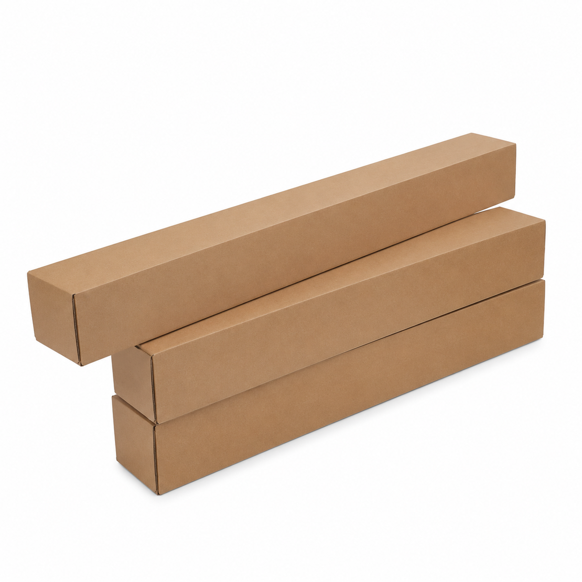 Long Brown Mailing Box 100 x 100 x 800mm Tube B35