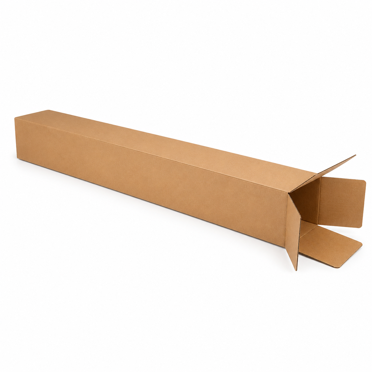 Long Brown Mailing Box 100 x 100 x 800mm Tube B35