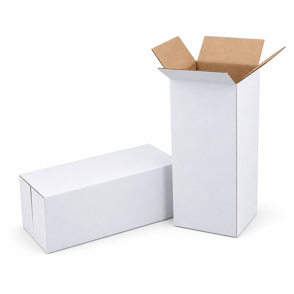 Mailing Box 100 x 100 x 250mm Regular White B151 x100pcs