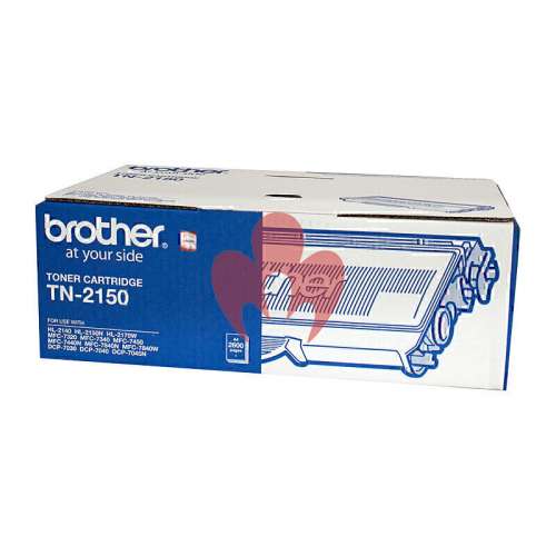 1 x Genuine Brother TN-2150 Toner Cartridge High Yield