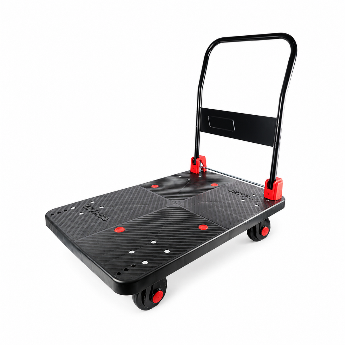 Platform Trolley 960 x 600mm 400KG Quiet-Running Castors A251