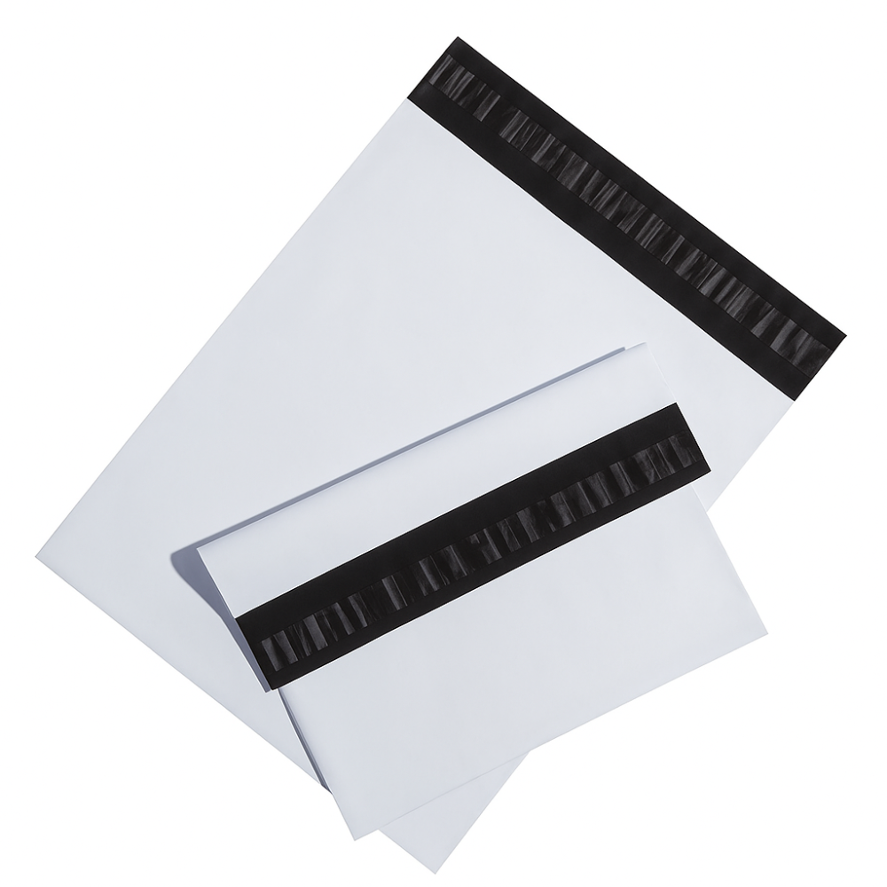 Poly Mailer 02 255 x 330mm White Satchel - eBPak