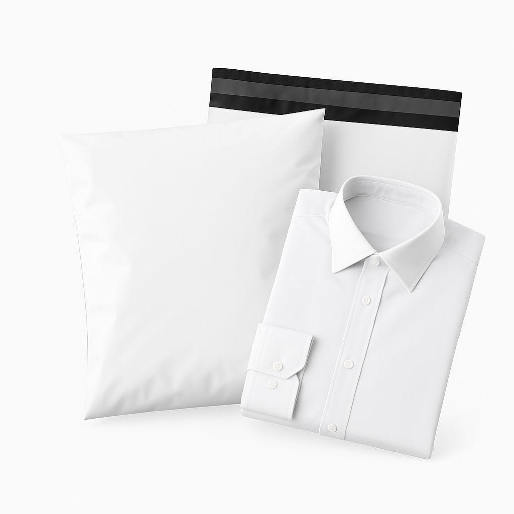 Poly Mailer 430 x 545mm White Satchel from eBPak