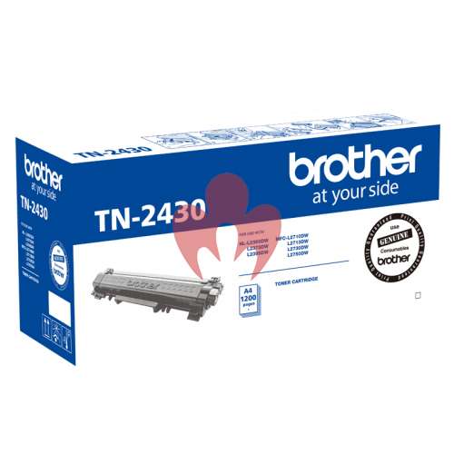1 x Genuine Brother TN-2430 Toner Cartridge