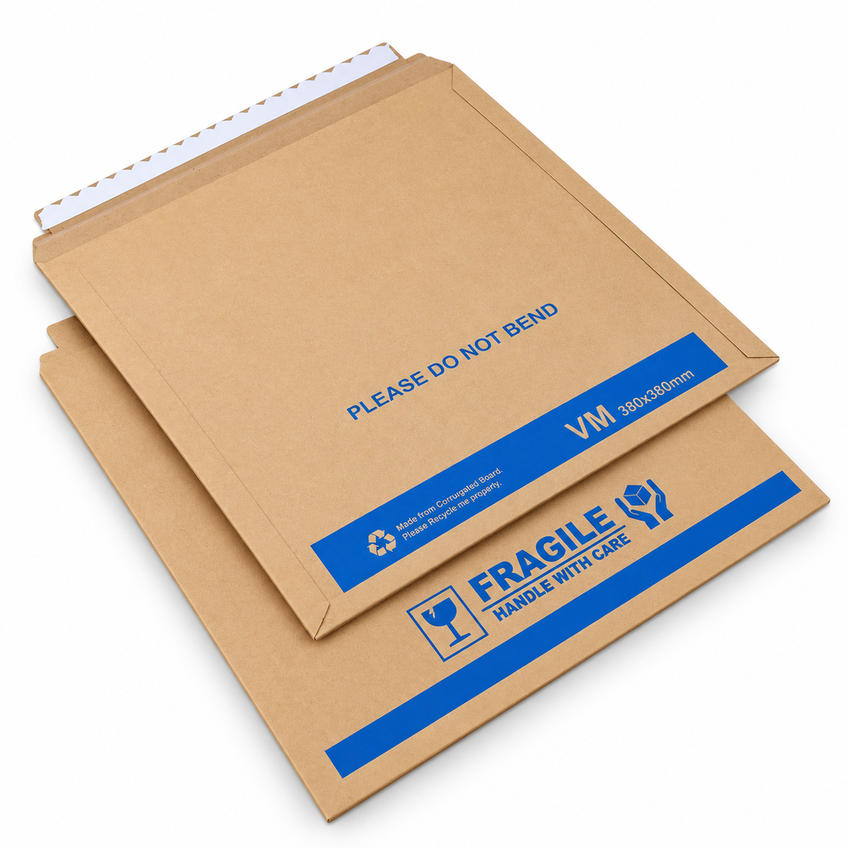 Vinyl Record Rigid Mailer 380 x 380mm for Multiple Disc LP 33 rpm 12 inch
