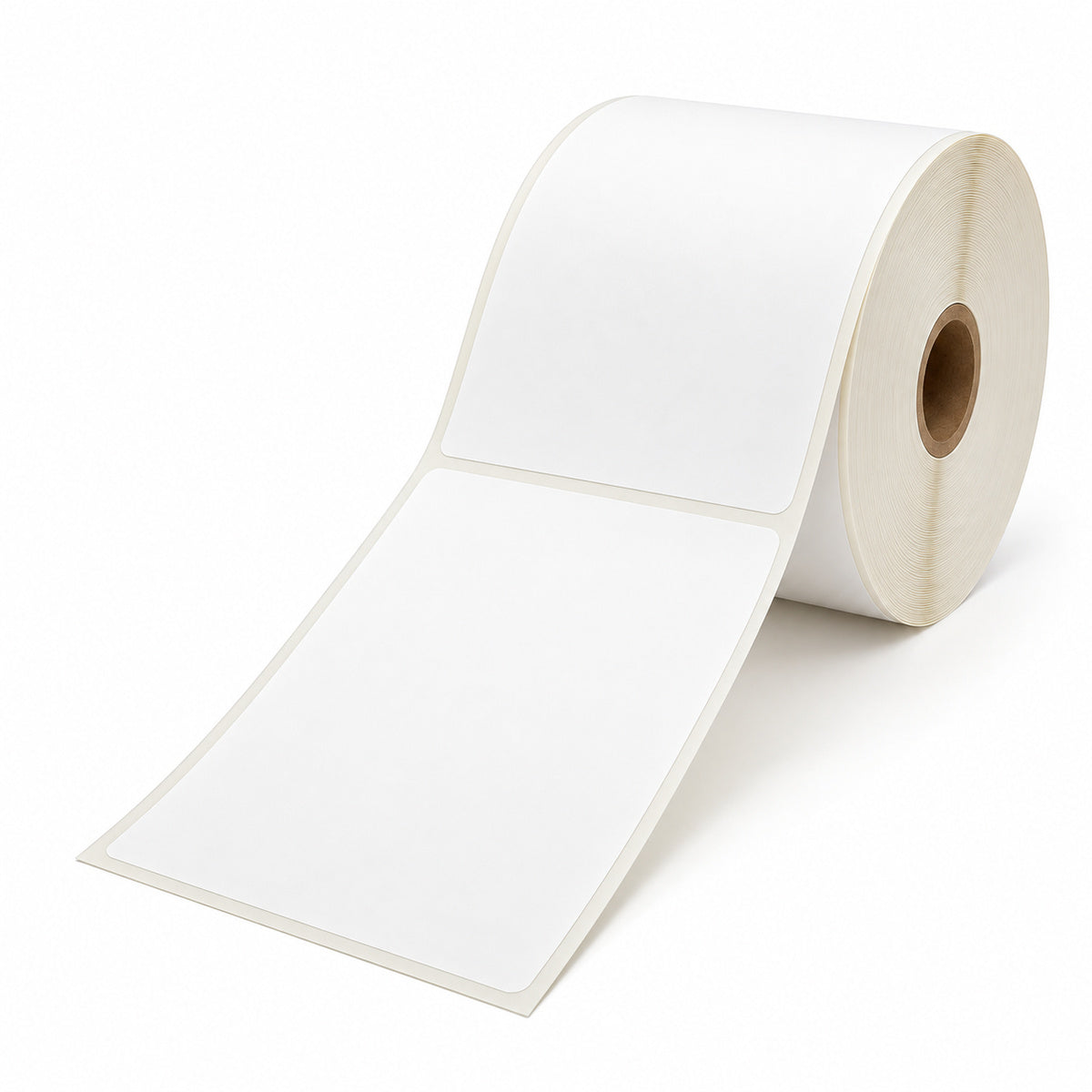 Direct Thermal Labels 100 × 150mm – 350 Labels per Roll, Pack of 16 - unrolled