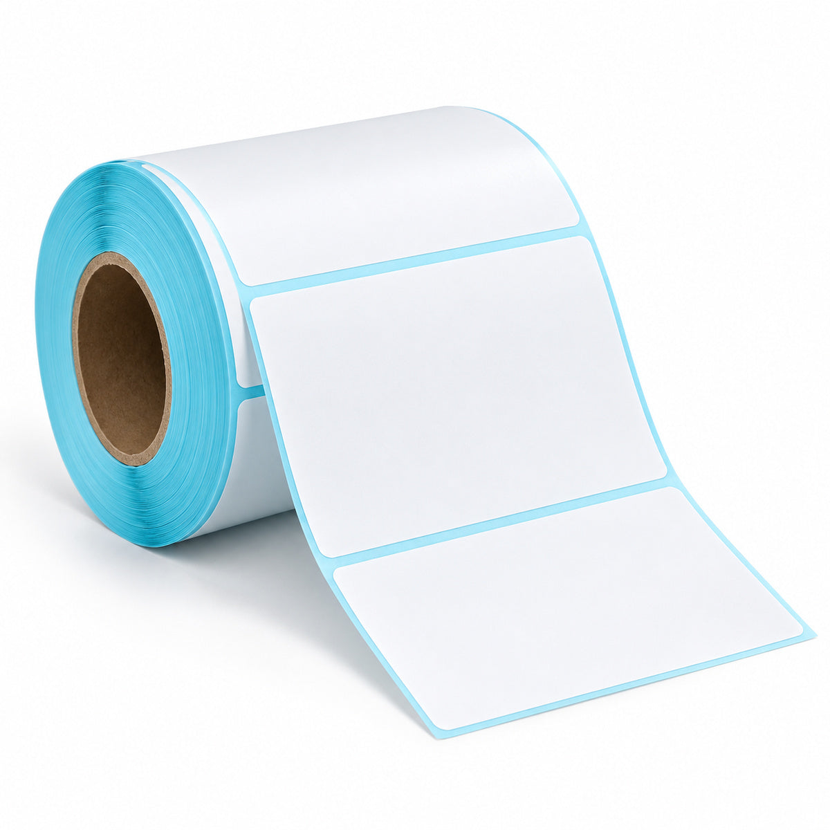 Direct Thermal Label 80mm x 60mm 500 Labels per Roll A144 - unrolled
