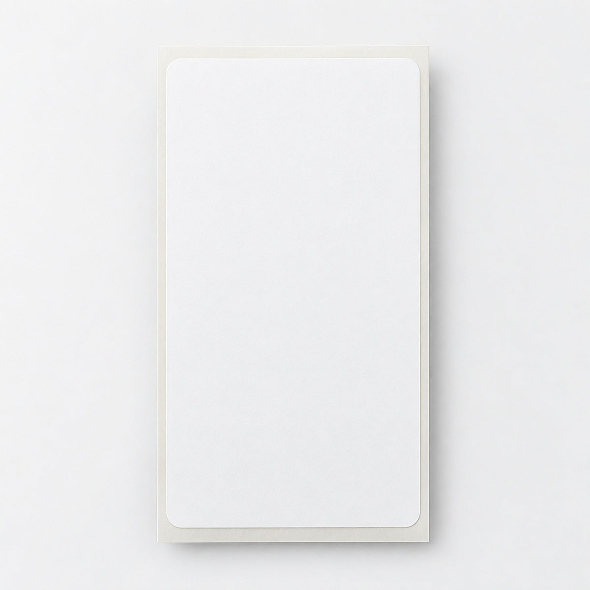 Direct Thermal Label 100 x 187mm 76mm Core 1000/Roll - shape