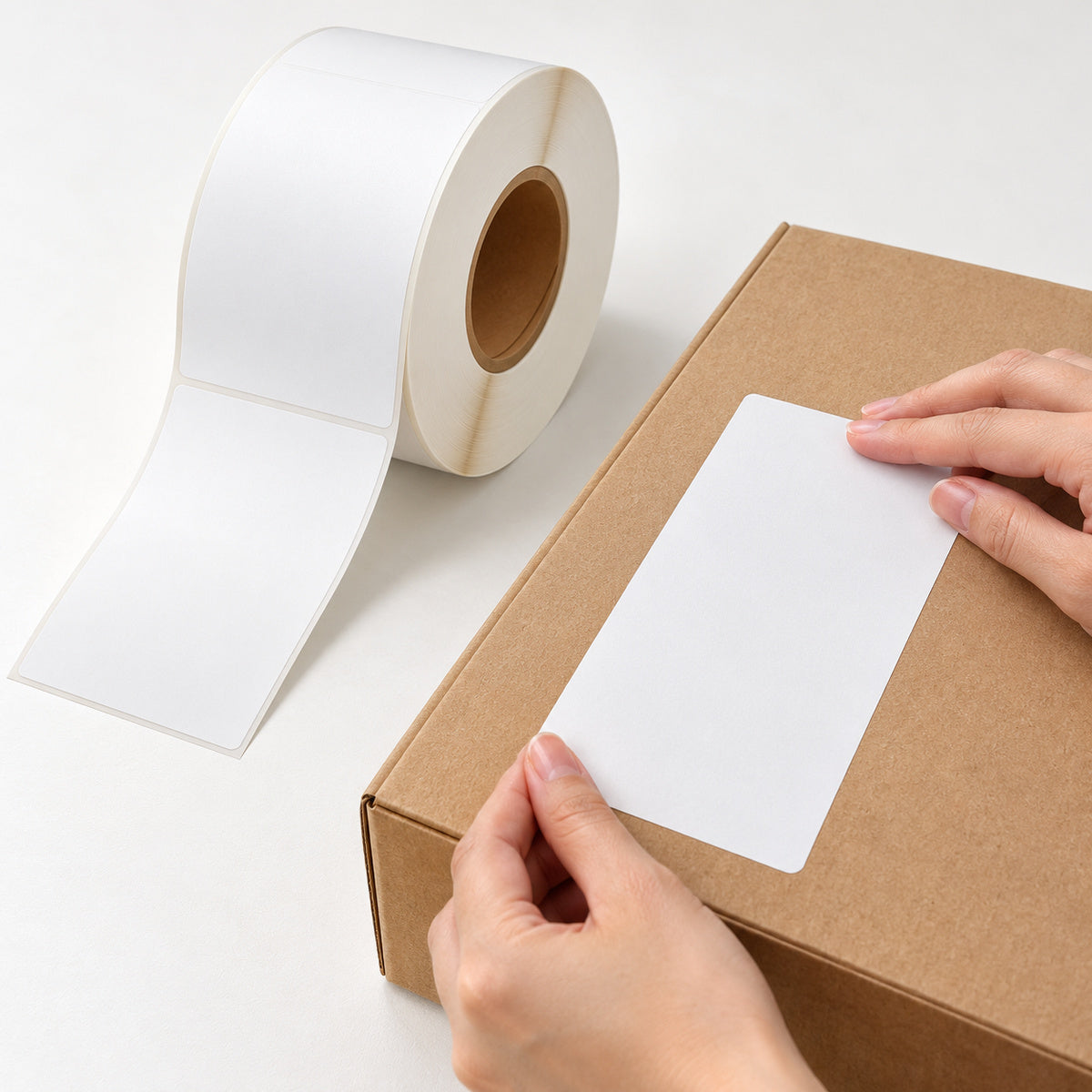 Direct Thermal Label 100 x 187mm 76mm Core 1000/Roll - application scene