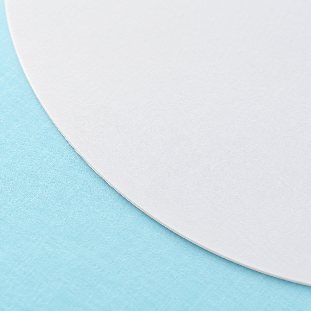 Direct Round Thermal Label 50 x 50mm 750 White Labels per Roll A257 x 16 Rolls - detail