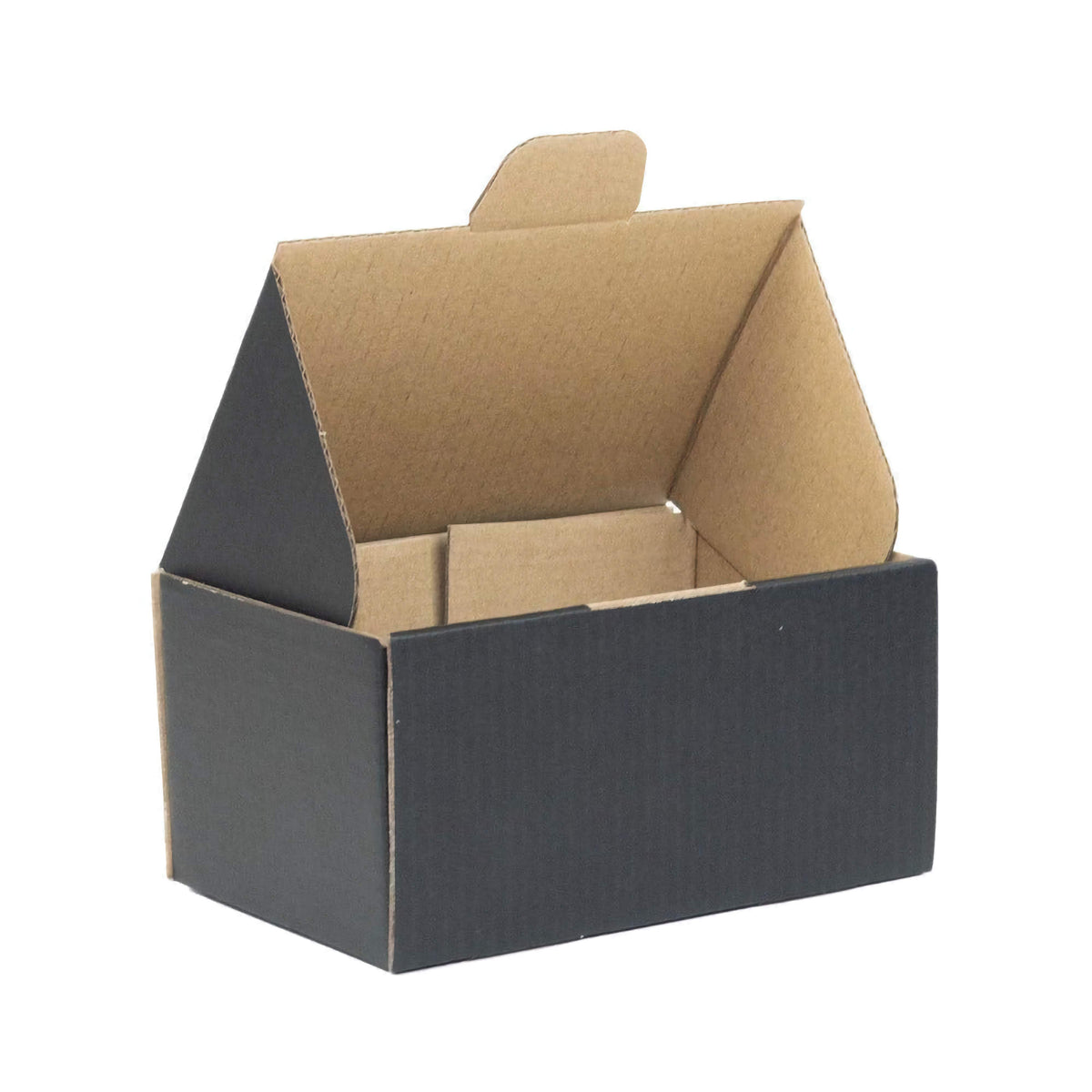 Black Die Cut Mailing Box 150 x 100 x 75mm B54 - photo 2