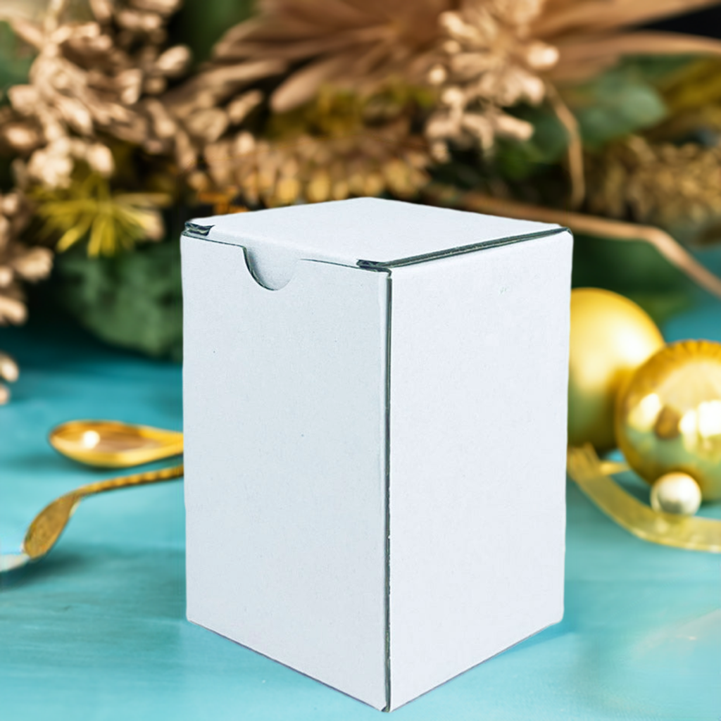 Candle Box 100 x 100 x 100mm White B438 - photo 2