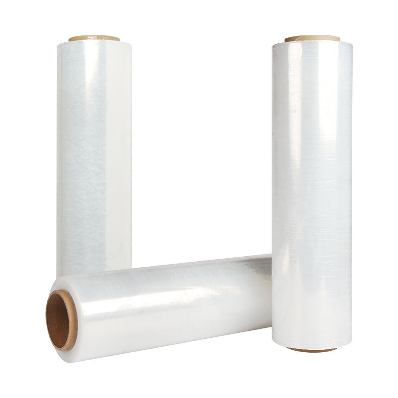 Clear Hand Stretch Film 500mm x 285m Pallet Wrap 25U A001 x1 Roll - photo 2