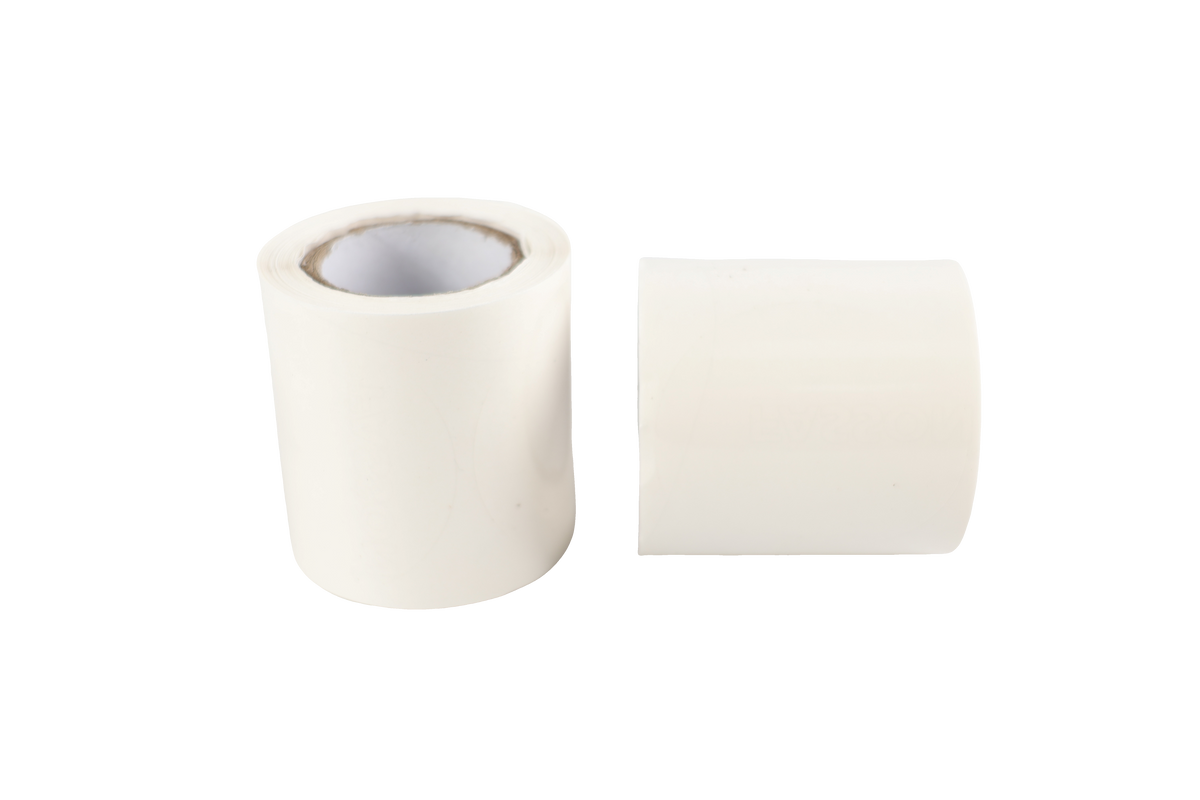 Clear Round Ribbon Label 50x50mm A244 - photo 7
