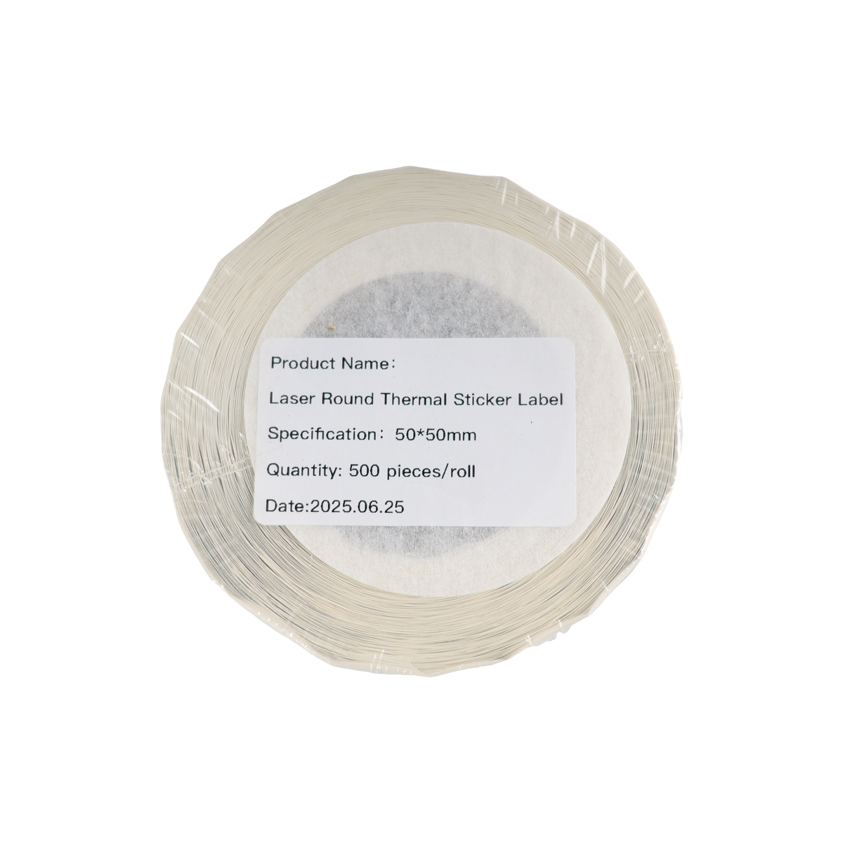 Laser Round Thermal Sticker Label 50 x 50mm A252