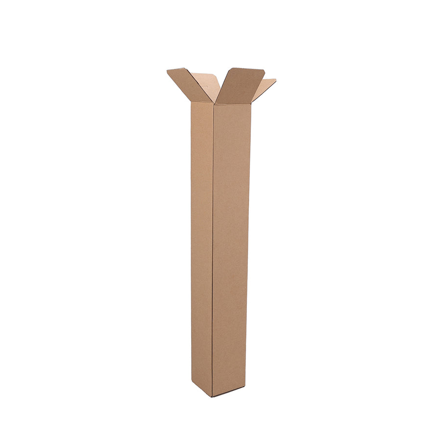 Long Brown Mailing Box 55 × 55 × 615mm – Tube Replacement B369