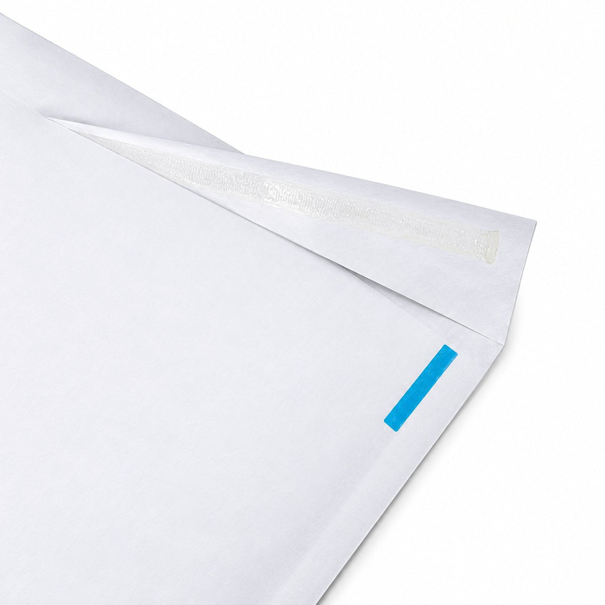 White kraft padded envelope 260 x 380mm printed - seal detail