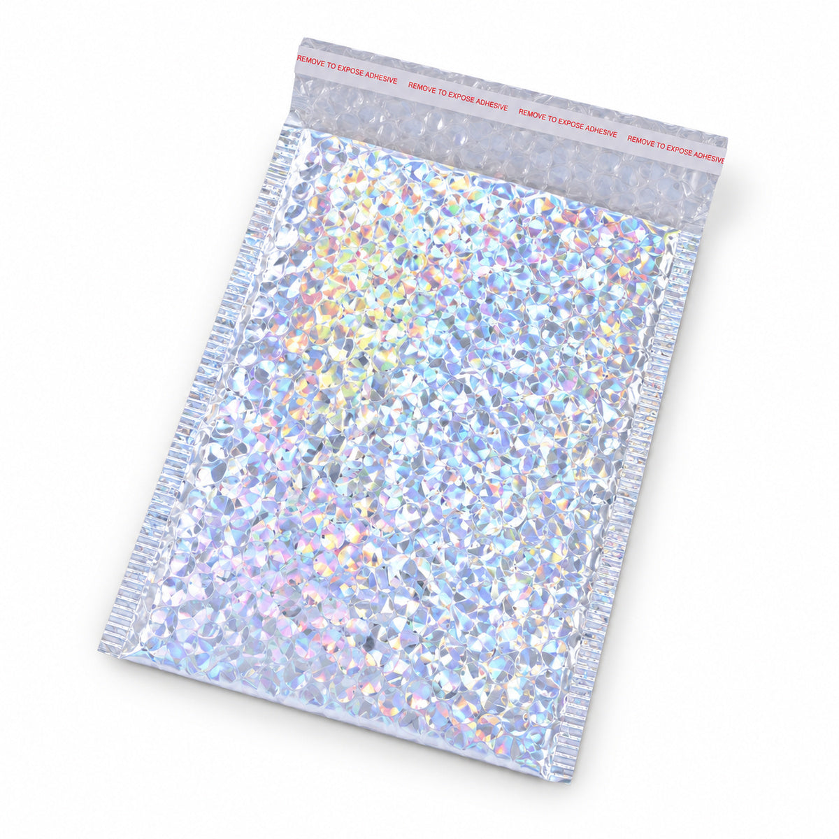 Laser metallic bubble mailer 210 x 290mm - 02-open